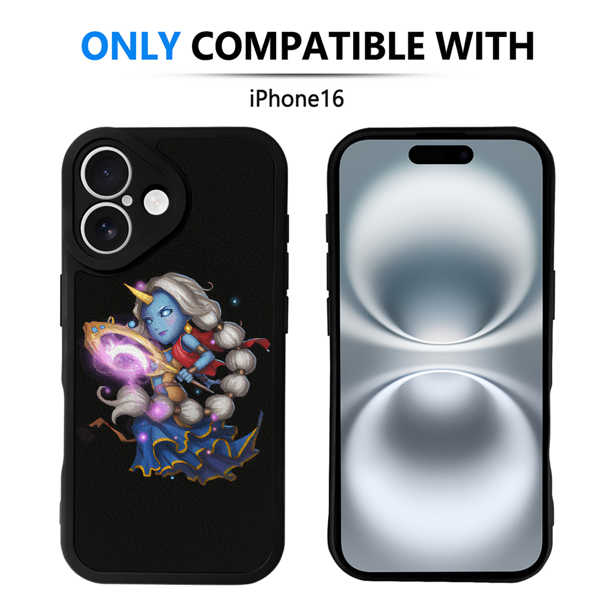 リーグ・オブ・レジェンド League of Legends LOL 【iPhone 16シリーズ対応】シリコンスマホケース（レザー調） 材質：シリコン